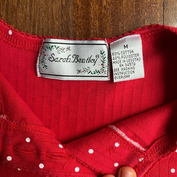 Vintage | Henley Polka Dot Shirt - Picture 4 of 7